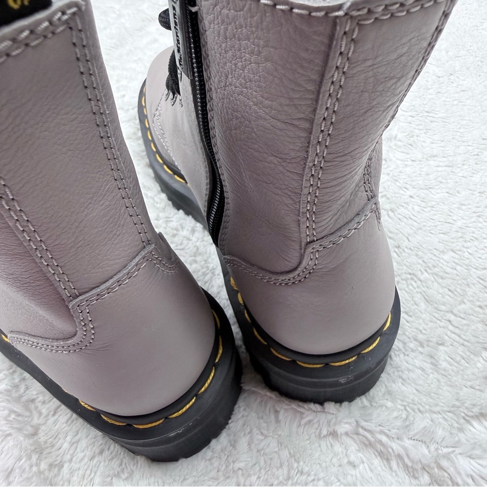 Dr. Martens Jadon III Pisa leather platform boots - Picture 6 of 8